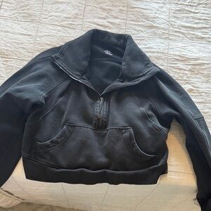 Lululemon Black Quarter-Zip Pullover